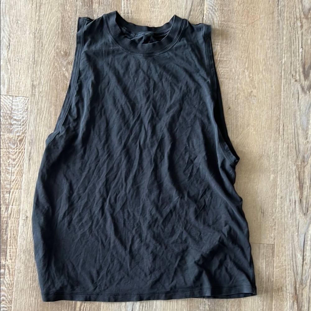 Lululemon Athletica Black Muscle Tee